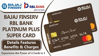 Benefits of Bajaj Finserv RBL Bank World Plus SuperCard [upl. by Uriah]