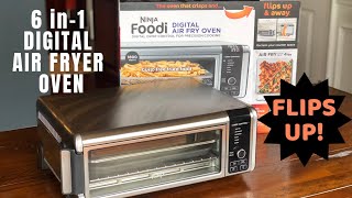 Ninja Foodi Air Fryer Oven that Flips Up Does It Really Work [upl. by Elin]