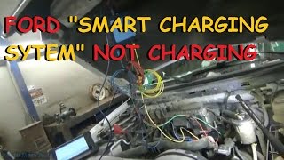 Ford quotSmart Charge Systemquot Alternator Not Charging [upl. by Aillimac]