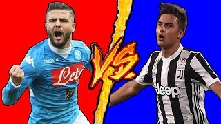 Insigne VS Dybala Napoli VS Juventus 2017  Battaglia Rap Epica  Dissing Rap Freestyle [upl. by Akemyt]