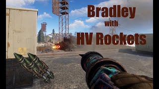 RUST  Taking Bradley with HV Rockets [upl. by Mayberry932]