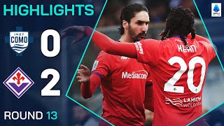 COMOFIORENTINA 02  HIGHLIGHTS  Kean Scoring Form Continues  Serie A 202425 [upl. by Krischer]