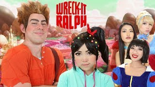 Disney Princesses VS SNOWBALL from The secret life of pets Wreck it Ralph 2 [upl. by Maxi]