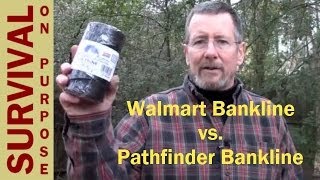 Walmart Bankline vs Pathfinder Bankline Survival on a Shoestring [upl. by Niel]