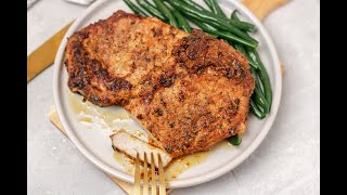 Easy Oven Baked Pork Chops Juicy and Tender [upl. by Encratis]