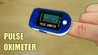 Fingertip Pulse OXIMETER  Blood Oxygen Saturation Level Monitor SpO2 [upl. by Hardej812]