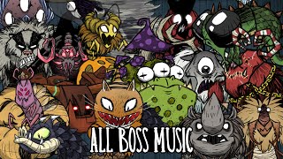 ALL BOSS MUSIC from Dont Starve Dont Starve Together amp ALL DLCs [upl. by Aicitan]