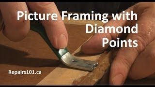 Picture Framing with Diamond Points [upl. by Jacobs]