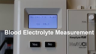 Blood Electrolyte Measurement [upl. by Oakie]