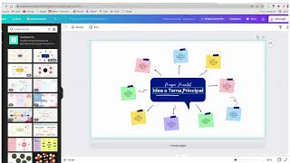 COMO HACER UN MAPA MENTAL EN CANVA [upl. by Ming930]