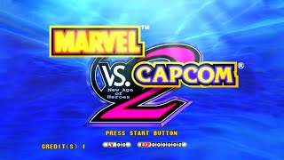 Marvel vs Capcom 2 New Age of Heroes Arcade 【Longplay】 [upl. by Attena]