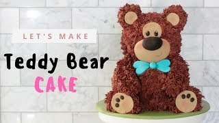 Teddy Bear Cake Tutorial [upl. by Kania]