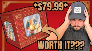 Worth 7999 Charizard EX SuperPremium Collection Box Review [upl. by Parthinia]