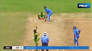 INDIA vs PAK 2005  Dhonis First Century amp Sehwags Destructive Hitting [upl. by Aikrahs]