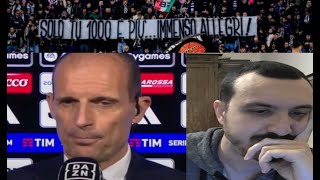 UNA FOLLIA quotGUADAGNATO 1 PUNTO SUL BOLOGNAquot💀 CONFERENZA ALLEGRI POST JUVEATALANTA [upl. by Evad391]