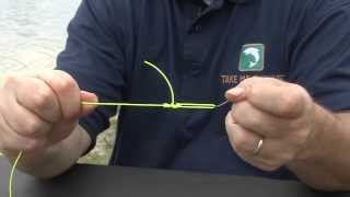 Fishing Knots How to Tie an Improved Clinch Knot [upl. by Shrier]