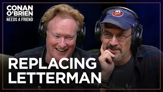 How Robert Smigel amp Conan Approached Replacing Letterman  Conan OBrien Needs A Friend [upl. by Nimzay]