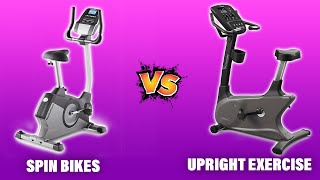 Spin Bikes vs Upright Exercise Bikes What Are The Differences A Detailed Comparison [upl. by Attenwahs]