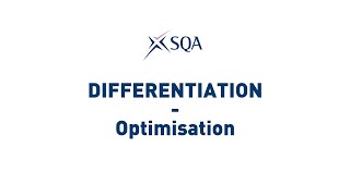 SQA Higher Differentiation  Optimisation [upl. by Adnorrahs22]