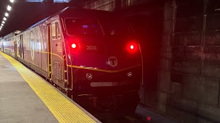 Riding MBTA commuter rail ProvidenceStoughton line from South station to Providence [upl. by Ledua357]