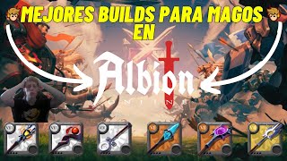 MEJORES BUILDS Y CONSEJOS PARA MAGOS EN ALBION ONLINE [upl. by Woodman]