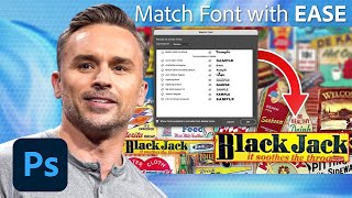 How to Find and Match Fonts Easily in Photoshop  Adobe Photoshop [upl. by Hsemar162]