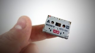 The Worlds Smallest Cassette Tape  Sony NT [upl. by Hoopes952]