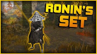 Ronins Armor Set  Katana FULL Guide  Elden Ring [upl. by Heigho94]