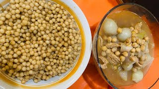 Lebanese Moghrabieh Recipe  المغربية بالدجاج على الطريقة اللبنانية Sarathy’s kitchen [upl. by Esekram499]