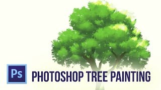 Photoshop Tree Painting [upl. by Imugem36]