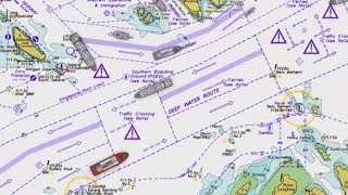 COLREGS rule 10  Traffic Separation Schemes  TSS  Ship Roueting System [upl. by Lahsiv]