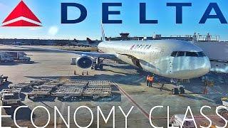 Delta Airlines ECONOMY CLASS London to AtlantaBoeing 767400 [upl. by Abbye755]