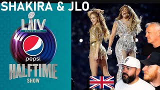 Shakira amp J Los FULL Pepsi Super Bowl LIV Halftime Show REACTION  OFFICE BLOKES REACT [upl. by Norabal259]