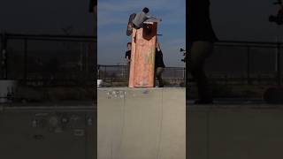 Gnarliest Oceanside skatepark slam clip‼️🤯 jaimemateuSB skateboarding [upl. by Ordnajela262]