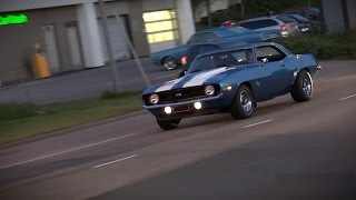 1969 Chevrolet Camaro SS 427  Insane Acceleration and Sound [upl. by Arytal]