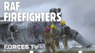 Joining Manstons LAST EVER Trainee RAF Firefighters 🔥🚒  Forces TV [upl. by Livvie]