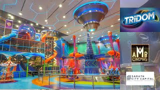 Tridom Indoor Amusement Park complete tour HD Video  Sarath City Capital Mall Hyderabad India [upl. by Abott]