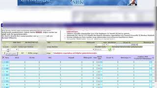 Sgk EBildirge Aylık Prim ve Hizmet Bildirgesi Girişi Videolu Anlatım [upl. by Jonina]