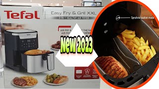 Heißluftfritteuse Easy Fry amp Grill Precision EY5058 🍟🥩  2in1 Heißluftfritteuse von Tefal [upl. by Damales127]