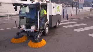 Dzero²  100 electric street sweeper [upl. by Sherborn232]