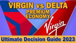 🛫 Virgin or Delta Premium Economy – The Ultimate Decision Guide [upl. by Uttica]