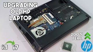 Upgrading Your HP Laptop Processor [upl. by Cutter169]