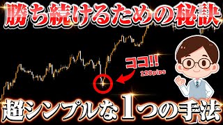 【FX初心者必見】勝ち続けるためのシンプルな手法と秘訣を公開！！ [upl. by Lalo608]