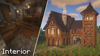 Minecraft Medieval TavernInn Interior [upl. by Philippa]