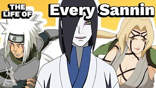 The Life Of Every Sannin Naruto [upl. by Aluap]