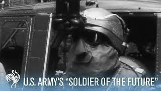 US Army Unveils Its quotSoldiers of The Futurequot 1950s  War Archives [upl. by Winer421]