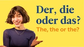 Der Die Oder Das  German Articles  German In 60 Seconds [upl. by Zaslow]