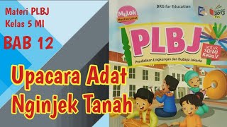 Materi PLBJ Kelas 5  Upacara Adat Nginjek Tanah [upl. by Thurnau325]