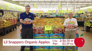 Woodmans  2024  Lil Snappers Organic Apples [upl. by Siroval]