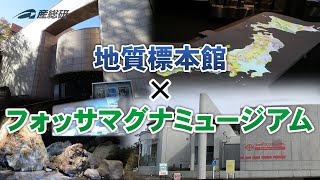 地質の情報を伝える、地質標本館とフォッサマグナミュージアム【産総研公式】 [upl. by Adnilec]